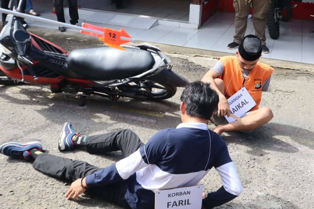 Polisi Lakukan Rekonstruksi Kasus Pembunuhan Remaja di Mamuju, Sebanyak 17 Adegan Diperagakan