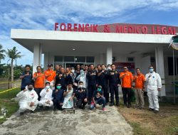 Dokter Forensik Polda Sulbar Bantu Identifikasi Korban Longsor Tambang Emas di Suwawa Timur
