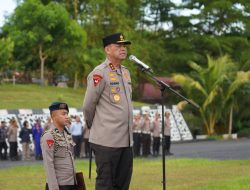 Kapolda Sulbar Motivasi Seluruh Personelnya, Jadi Panutan yang Baik