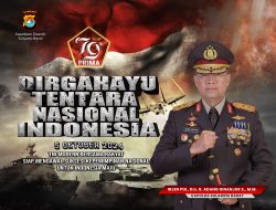 Dirgahayu TNI Ke-79, Kapolda Sulbar: Semakin Prima dan Moderen Bersama Rakyat