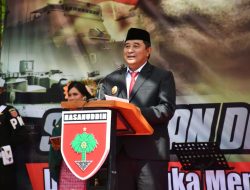 Hadiri HUT TNI ke 79, Pj Bahtiar Sampaikan Harapannya