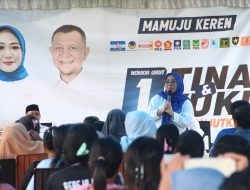 Visi Misi Tina-Yuki Dibalas Teriakan ‘Lanjutkan’ saat Kampanye di Desa Guliling