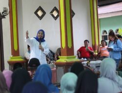 Sutinah Beberkan Capaian pada Sektor Kesehatan yang Harus Dilanjutkan, saat Kampanye di Desa Keang 