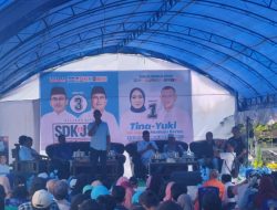 Mantan Kades Toabo Janji Bakal Kerja Keras Menangkan Tina-Yuki dan SDK-JSM