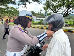 Ditlantas Polda Sulbar Terus Kawal Keselamatan Berkendara Lewat Operasi Zebra Marano