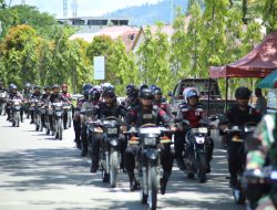 Jelang Pelantikan Presiden dan Wakil Presiden, TNI Polri Lakukan Patroli di Mamuju