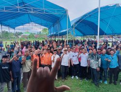 Di Campaloga, SDK Janjikan Pembangunan Jalan hingga Kemudahan Mendapat Pupuk Bagi Petani