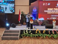 Debat Pertama Pilbup Mamuju 2024, Ketua KPU Tekankan Kondisifitas