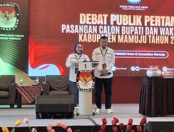 Debat Publik Perdana Pilbup Mamuju 2024, Ini Visi Misi Tina-Yuki!
