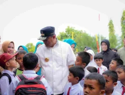Pj Gubernur Sulbar Uji Coba Program Pemberian Makan Gratis di Pasangkayu