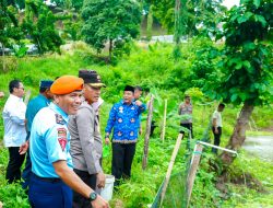 Semarak HKN, Wakapolda Sulbar Tanam Pohon bersama Forkopimda
