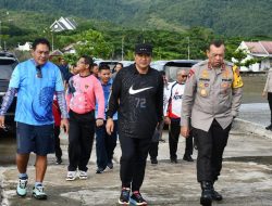 Bersama Jaga Laut Sulbar, Kapolda Hadiri Pelepasan Terumbu Karang di Mako Lanal Mamuju