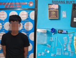 Kedapatan Bawa Sabu, Pemuda di BTN Pullewa Terciduk Satuan Reserse Narkoba Polres Majene