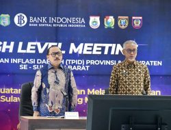Gubernur Sulbar Pimpin High Level Meeting TPID, Bahas Ketahanan Pangan dan Inflasi