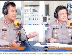 Dialog Interaktif Dirlantas Polda Sulbar di RRI Mamuju: Layanan Prima untuk Masyarakat Mudik