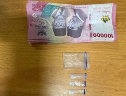 Ungkapan Jaringan Narkoba di Mateng, Ditresnarkoba Sita Sabu dan Uang Hasil Penjualan Sabu