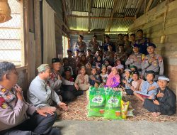 DitPolairud Polda Sulbar Tebar Kebaikan di Bulan Ramadan, Sentuh Hati Anak Yatim dan Hafiz Quran