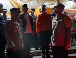 Siaga Malam Takbiran, Kapolda Sulbar dan Forkopimda Tinjau Posko Operasi Ketupat Marano