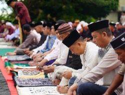 Gemuruh Takbir di Polda Sulbar Sambut Idul Fitri 1446 H