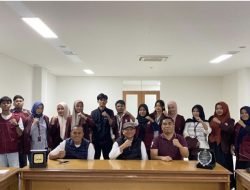 Sekretariat DPRD Sulbar Lepas Mahasiswa Magang Unsulbar