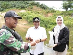 Tebar Banih Nila, Ketua DPRD Sulbar Dukung Swasembada Pangan