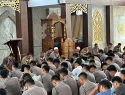 Binrohtal Polda Sulbar: Memperkokoh Keimanan, Wujudkan Kepolisian yang Profesional