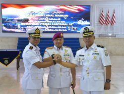 Danlanal Mamuju Berganti, Letkol Laut (P) Chusnul Hidayat Kini Jadi Nahkoda
