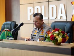 Kapolda Sulbar Ikuti Pembekalan Kapolri dan Wakapolri Secara Daring