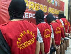 Satnarkoba Polres Majene Amankan 7 Tersangka Narkoba, Dua Diduga Jaringan Lintas Provinsi