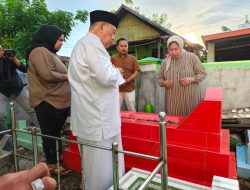 Wagub Sulbar Salim S Mengga Ziarah ke Makam Sang Ayah, Puang Mengga yang Dijuluki Bapak Pembangunan