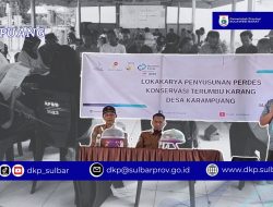 DKP Sulbar Fasilitasi Penyusunan Perdes Konservasi Terumbu Karang di Karampuang