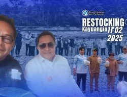 Kepala DKP Dampingi Pj Gunernur Sulbar Tebar Benih Nila di Majene