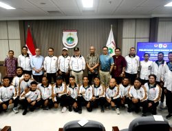 Lepas Kontingen Pergatsi, Gubernur Sulbar Harap Bawa Harum Nama Daerah
