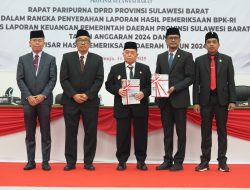 DPRD Sulbar: Opini WTP Bukti Komitmen Pengelolaan Keuangan yang Baik