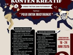 Polda Sulbar Gelar Lomba Konten Kreatif, Hadiah Jutaan Rupiah Menanti, Ayo Buruan Daftar!