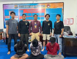 Tiga Pria Diamankan Satresnarkoba Polres Majene Terkait Penyalahgunaan Narkoba Jenis Sabu