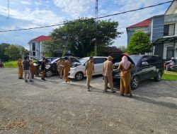 Dinas Kominfo SP Sulbar Hadirkan Periksa Fisik Kendaraan Dinas, Wujudkan Transparansi Pengelolaan Aset