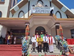 Gedung Baru GTM Jemaat Bukit Zaitun Mamuju Diresmikan, Sekprov Sulbar Sampaikan Pesan Persatuan