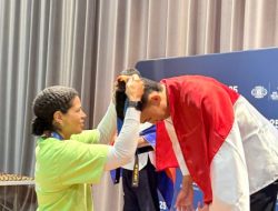 Kado Istimewa Hari Bhayangkara Ke-79, Atlet Taekwondo Polda Sulteng Sumbang 2 Emas dalam Ajang WPFG 2025 di Birmingham Amerika