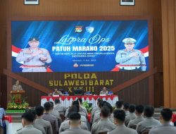 Wakapolda Sulbar Tekankan Keselamatan dalam Operasi Patuh Marano 2025