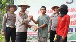 Dari Ladang Jagung, Bid Propam Polda Sulbar Jadi Penggerak Swasembada Pangan