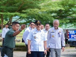 Gubernur Sulbar Suhardi Duka Tinjau Kesiapan Retret Pemprov Sulbar 2025 di Makorem