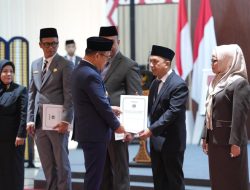 Tugas Baru! Ini Daftar 5 Pejabat Pelaksana Tugas OPD yang Dilantik Gubernur Sulbar Suhardi Duka