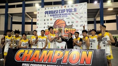 Flying Wheel Terbang Tinggi di Bupati Cup Mamuju, Juara Perdana dan Rp 30 Juta Jadi Milik Mereka