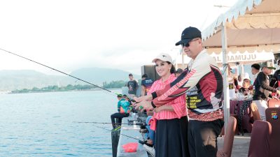 Kapolda Sulbar Perkuat Silaturahmi, Mancing Ria Meriahkan Hari Bhayangkara ke-79