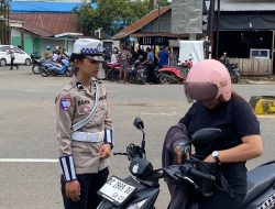 Ditlantas Polda Sulbar Optimalkan Operasi Patuh Marano 2025 di Mamuju, Prioritaskan Disiplin Berlalu Lintas
