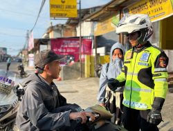 Operasi Patuh Marano Sasar Pengendara di Jalan Ahmad Kirang Mamuju