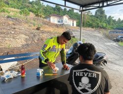 Dua Pengendara Truk Over Load di Mamuju Terindikasi Dibawa Pengaru Narkoba