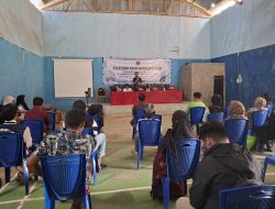Plt Kadis PMD Mamuju Tekankan Pentingnya Filter Informasi dalam Pelatihan Agen Informasi Desa