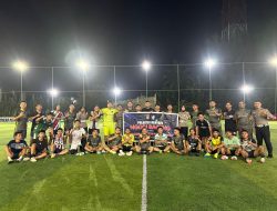 Ditlantas Polda Sulbar dan Mahasiswa Universitas Tomakaka Jalin Sinergi Lewat Fun Mini Soccer